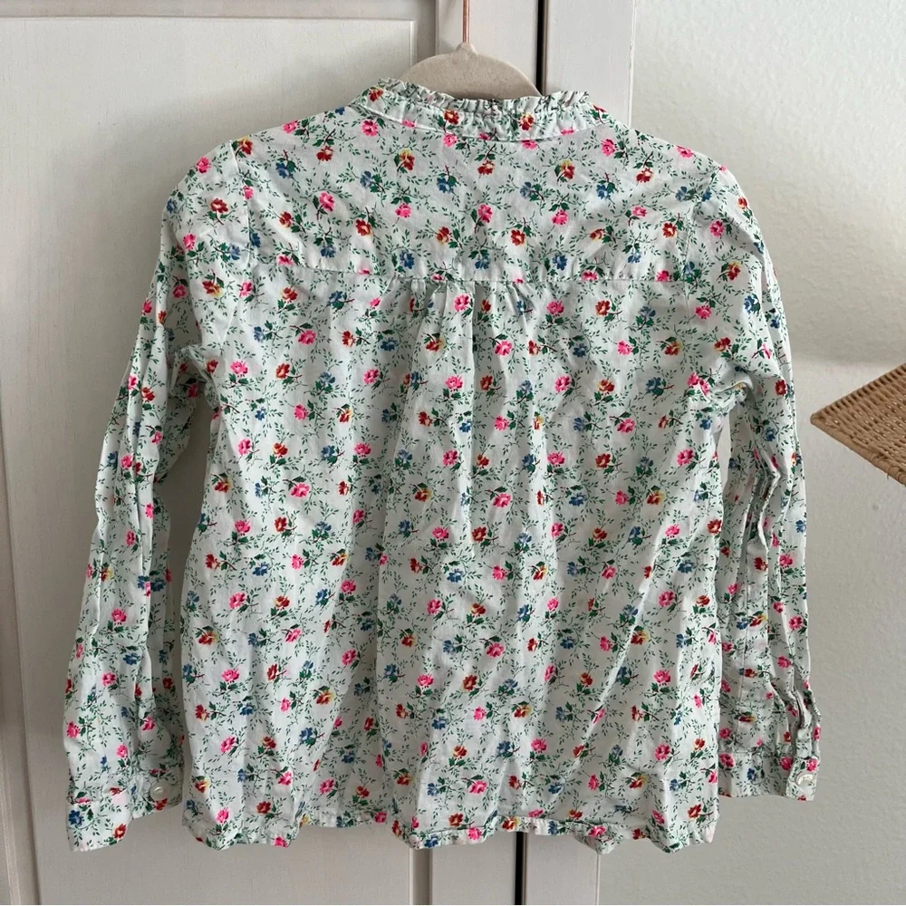 Gap Kids floral button down shirt